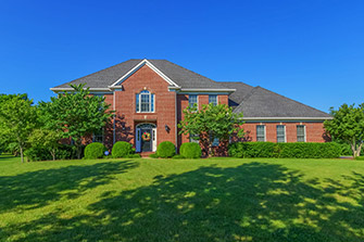 Homes for Sale in Lexington KY | 101 Silver Fox Dr, Nicholasville, KY 40356 | Photos by KRanchev Photography, LLC | The Best Real Estate Photography Services in Lexington, KY | Listing Agent: Bob Compton | Agency: Rector Hayden, Realtors | $719,000  | 6 Beds  |  6 Baths  |  4,777 Sq. Ft.| MLS#1507463 | Come visit a GREAT family home positioned perfectly on 1 acre corner lot in the prestigious, upscale GOLF COURSE community of Harrods Ridge. Custom built by reputable quality builder. Spacious layout w/6 over sized bedrooms, 5.5 baths, (2 bedrooms, 1 w/en suite on 1st level). Awesome dining & living room allows for warm family gatherings...